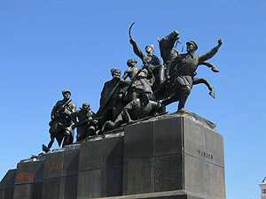Monumento di Chapaev a Samara
